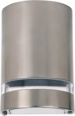 Strühm Gardenya 160x110 mm matt króm ívelt oldalfali lámpa GU10-es foglalattal