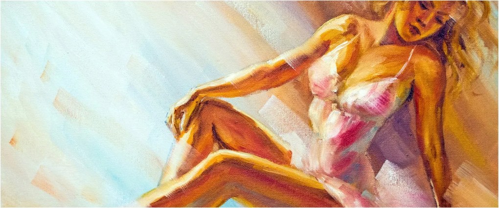 Kép - Táncosok (120x50 cm)