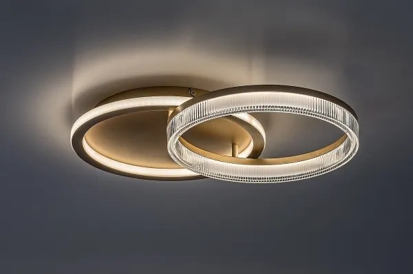 Rabalux 71472 - RIVONA LED fényerőszabályozható mennyezeti lámpa LED/22W/230V 3000–6500K 53,5×35 cm + távirányító