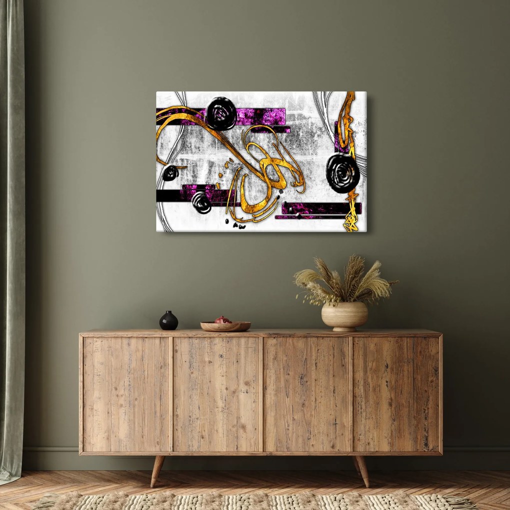 Az absztrakció képe (90x60 cm)