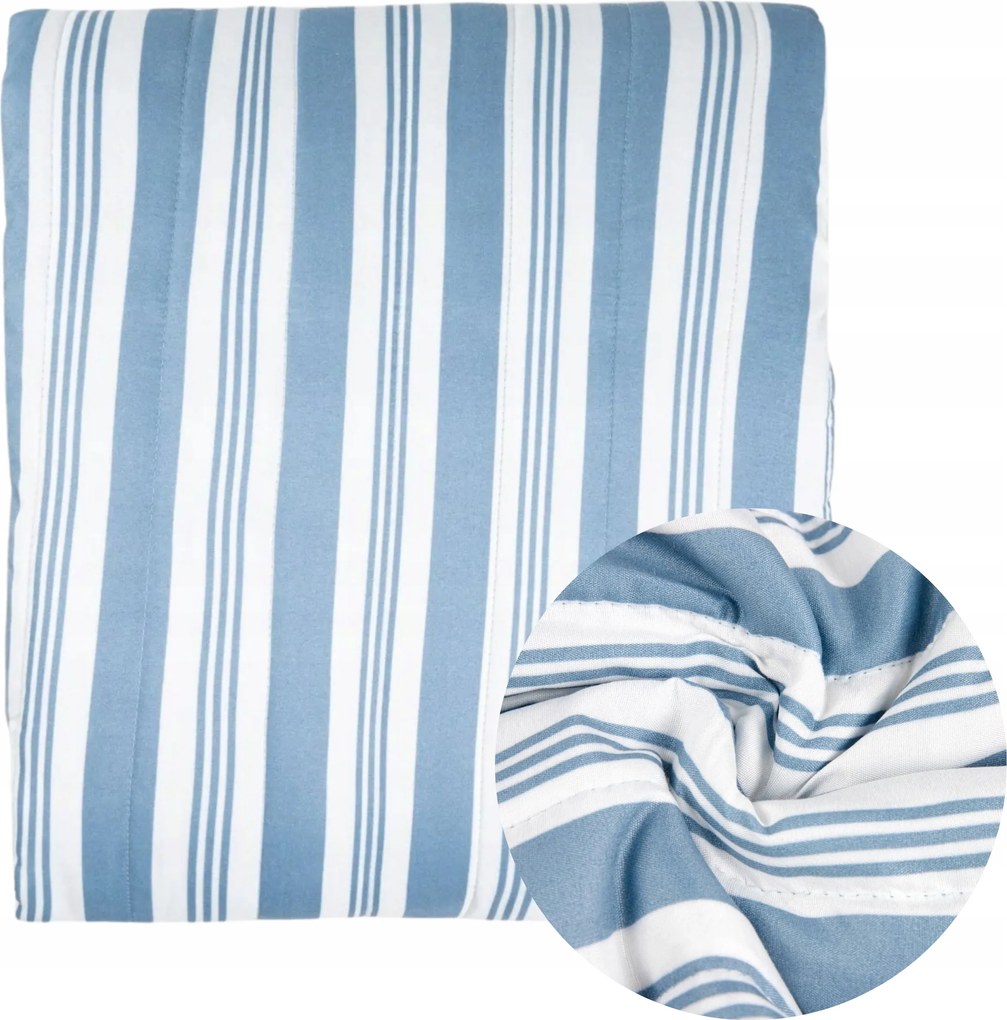 Modern Hamptons ágytakaró csíkos mintával 200x220 cm Homla