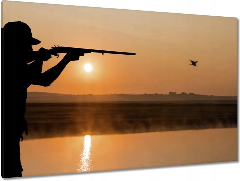 Vászonkép 120x80 Vadász vadász madarak