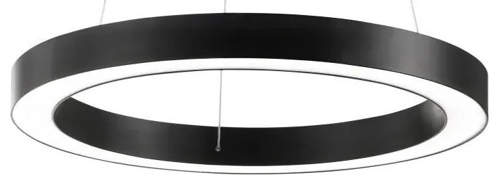 Ideal Lux - LED Csillár zsinóron ORACLE LED/33W/230V 3000K átm. 60 cm CRI 90 fekete