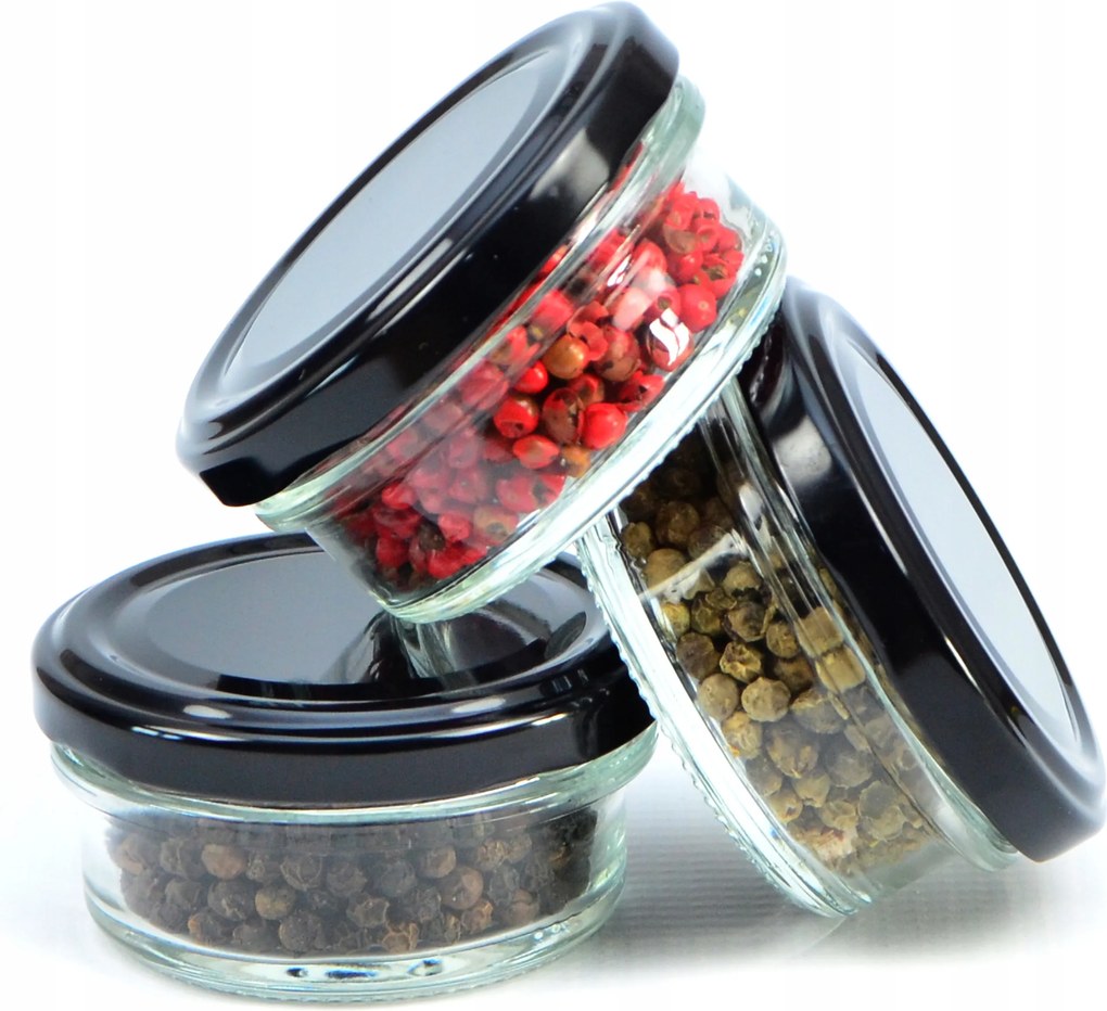 Üveg tároló fűszerekhez 65 ml 20 db lekvár befőttes üveg mézes befőttes üveg