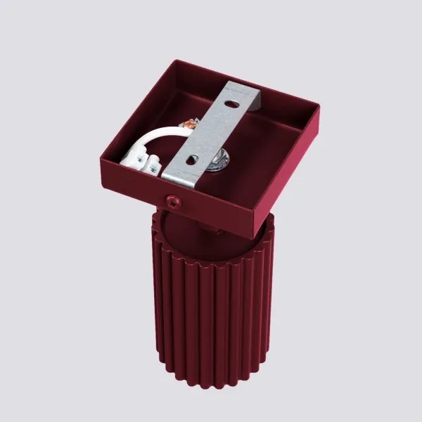 Brilagi - LED fali spotlámpa CRESTO 1xGU10/10W/230V bordó