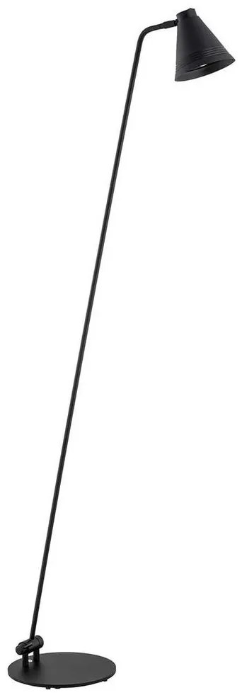 Argon 8003 - Állólámpa AVALONE 1xE27/15W/230V fekete