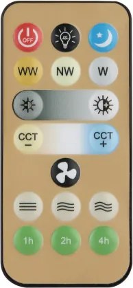 GLOBO 03680W LIDEA Ventilátoros lámpa IP20