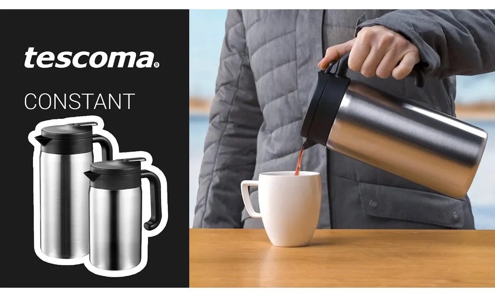 Tescoma CONSTANT termosz adagoló kupakkal0,8 l, rozsdamentes acél, 0,8 l
