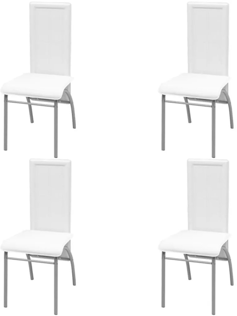 5 darabos fehér étkező szett