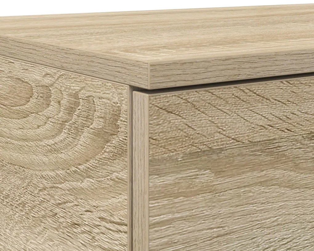 Éjjeli Asztal Sonoma Tölgy 120x36.5x16.5 cm Szerelt Fa