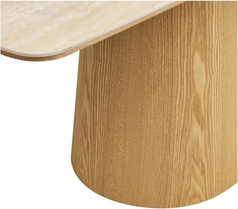 Étkezőasztal kerámia asztallappal 90x200 cm Noli – House Nordic