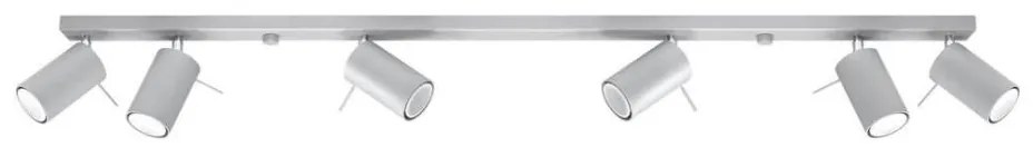 Sollux SL.0454 - Mennyezeti spotlámpa RING 6xGU10/10W/230V