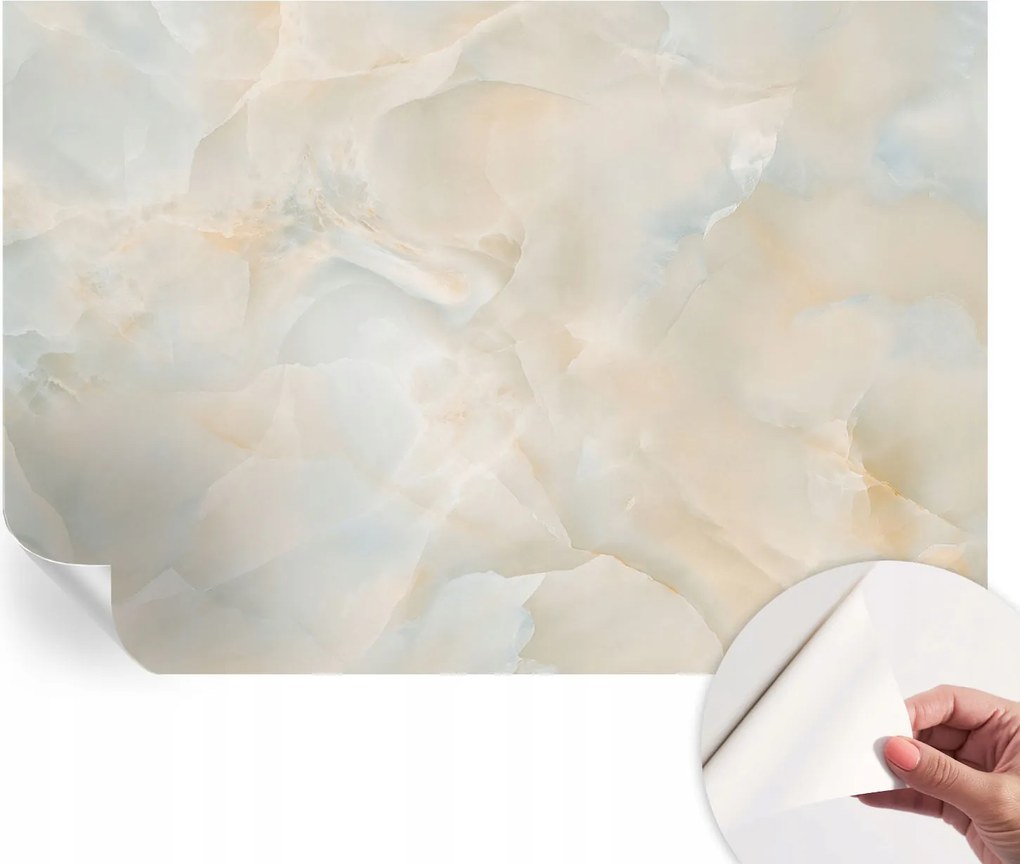 Öntapadós tapéta Fali furnér 3D hatás Finom absztrakt 152x104