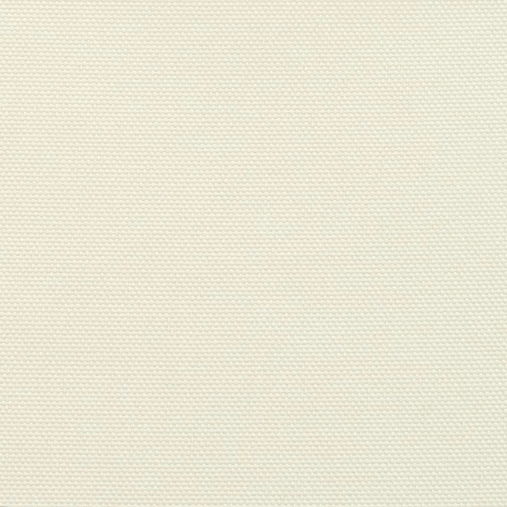 krémszínű 100% oxford poliészter erkélyparaván 75 x 1000 cm