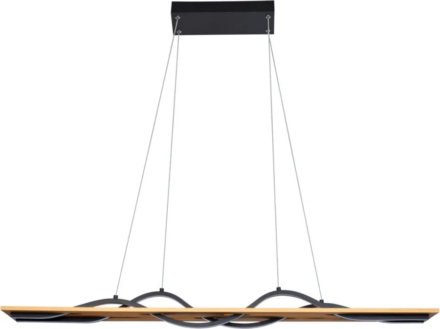 ITALUX PND-23848-30W-BK-GD CONATO Modern Led Függesztett Lámpa IP20