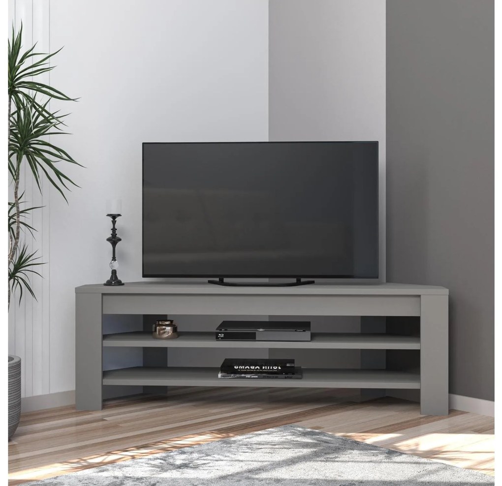 TV asztal/szekrény Cornette (szürke). Akció -12%. 1107985