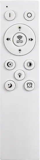Rabalux 71468 - BRANTIEL LED dimmelhető mennyezeti lámpatest LED/55W/230V 3000-6000K 53x45 cm+távirányító
