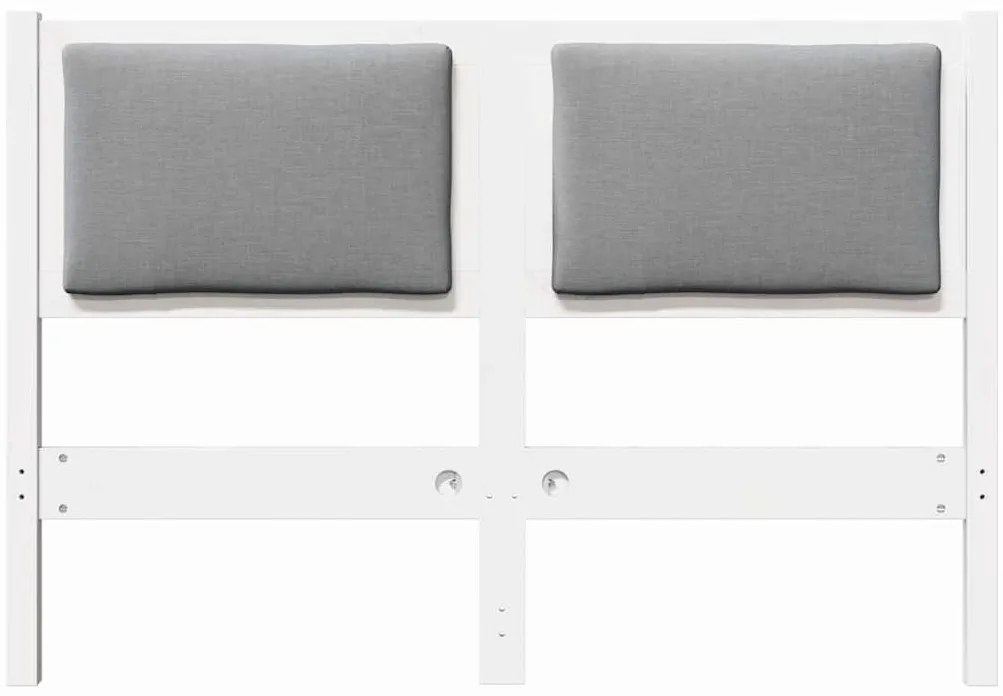 Fejtámla Egyéb Fehér 135 cm Tömör fenyőfa