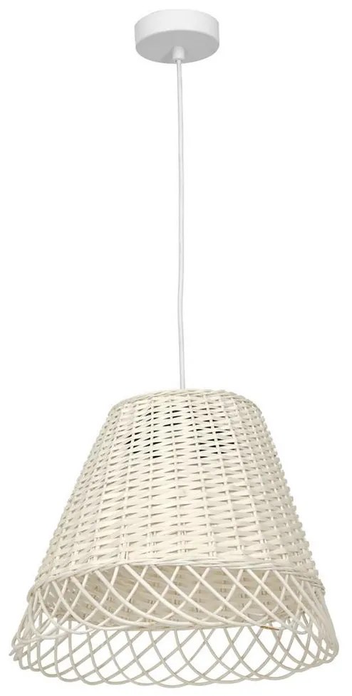 Csillár zsinóron VIMINI 1xE27/40W/230V rattan
