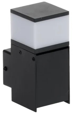 Kanlux 38761-Kültéri fali lámpa aljzattal DASTEN 1xG9/11W/230V IP44 antracit