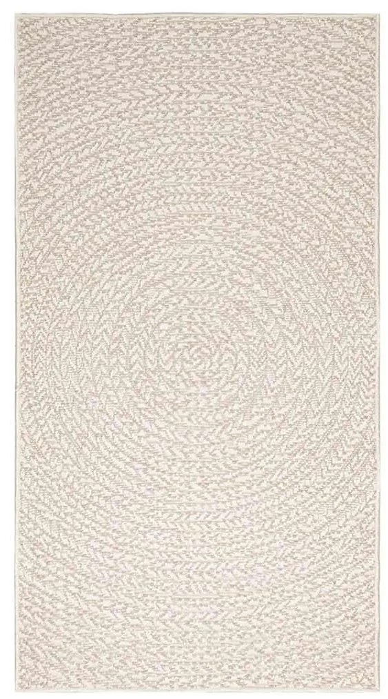 ZIZUR krém juta hatású beltéri és kültéri szőnyeg 80x150 cm