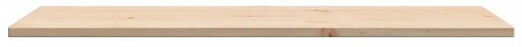 tömör fenyőfa téglalap alakú asztallap 100 x 50 x 1,7 cm