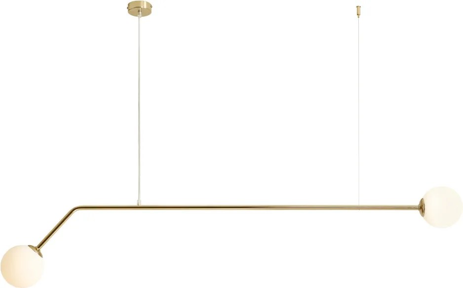 ALDEX 1064H30 PURE Modern Függesztett Lámpa Fehér, Arany E14 IP20