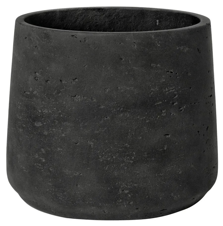 Pottery Pots Květináč Patt, barva staročerná, více velikostí - PotteryPots Velikost: L - v. 16.5 cm, ⌀ 20 cm