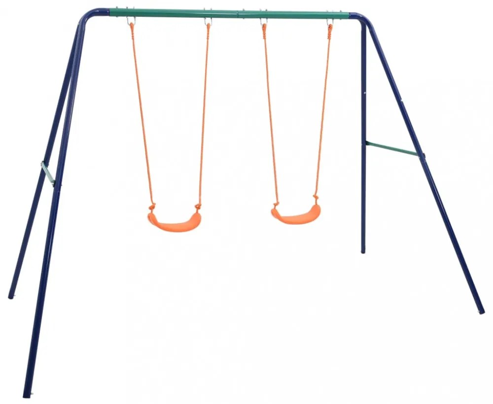 acél hintakészlet 2 db üléssel