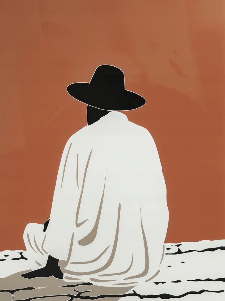 Poszter 75x100cm Elmélkedések a távolban