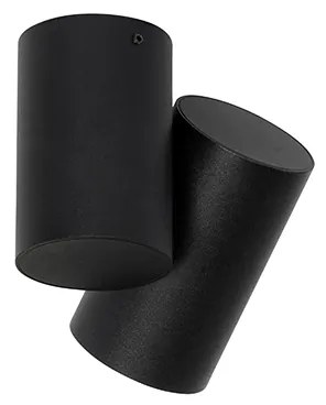 Design spotlámpa fekete állítható - Michael