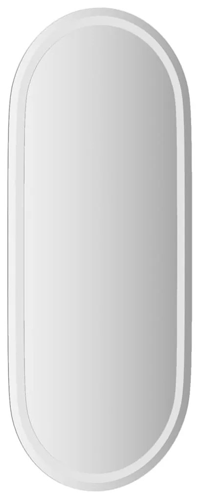 ovális LED-es fürdőszobai tükör 100 x 45 cm