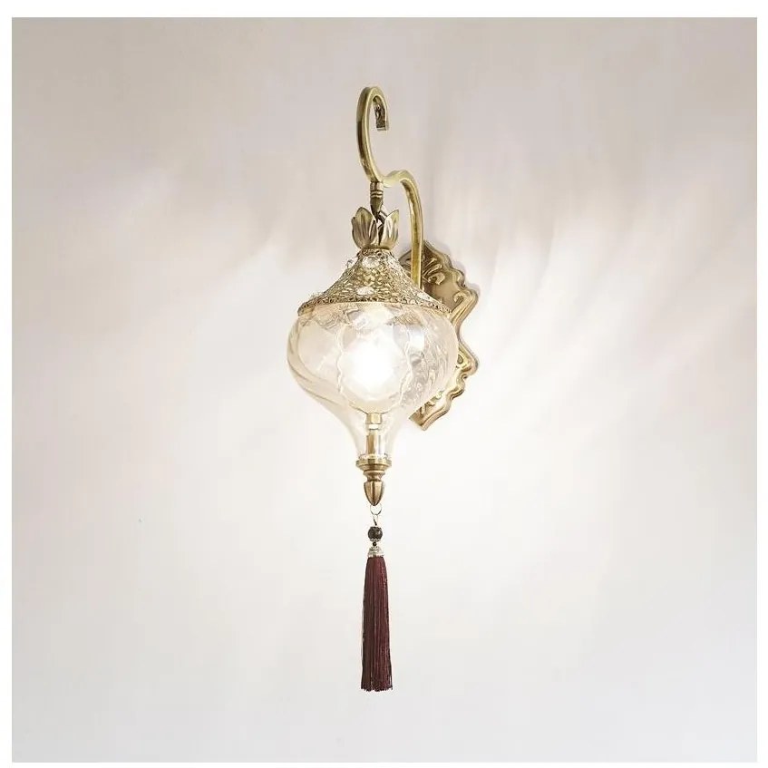 Ideal Lux - Fali lámpa HAREM 1xE27/42W/230V réz