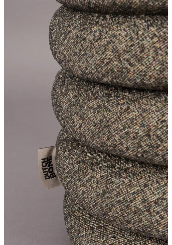 Barna buklé puff Fern – Dutchbone