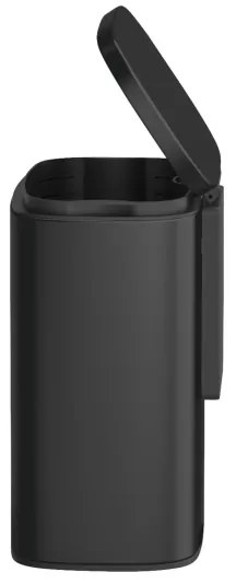 WENKO 25338100 - SARE kosár, 21,5 x 29,5 cm, fekete