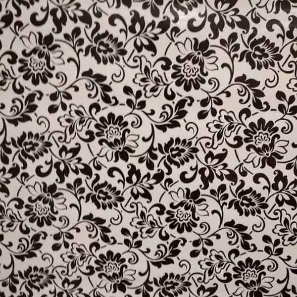 Heritage fekete fehér csempematrica15x15cm