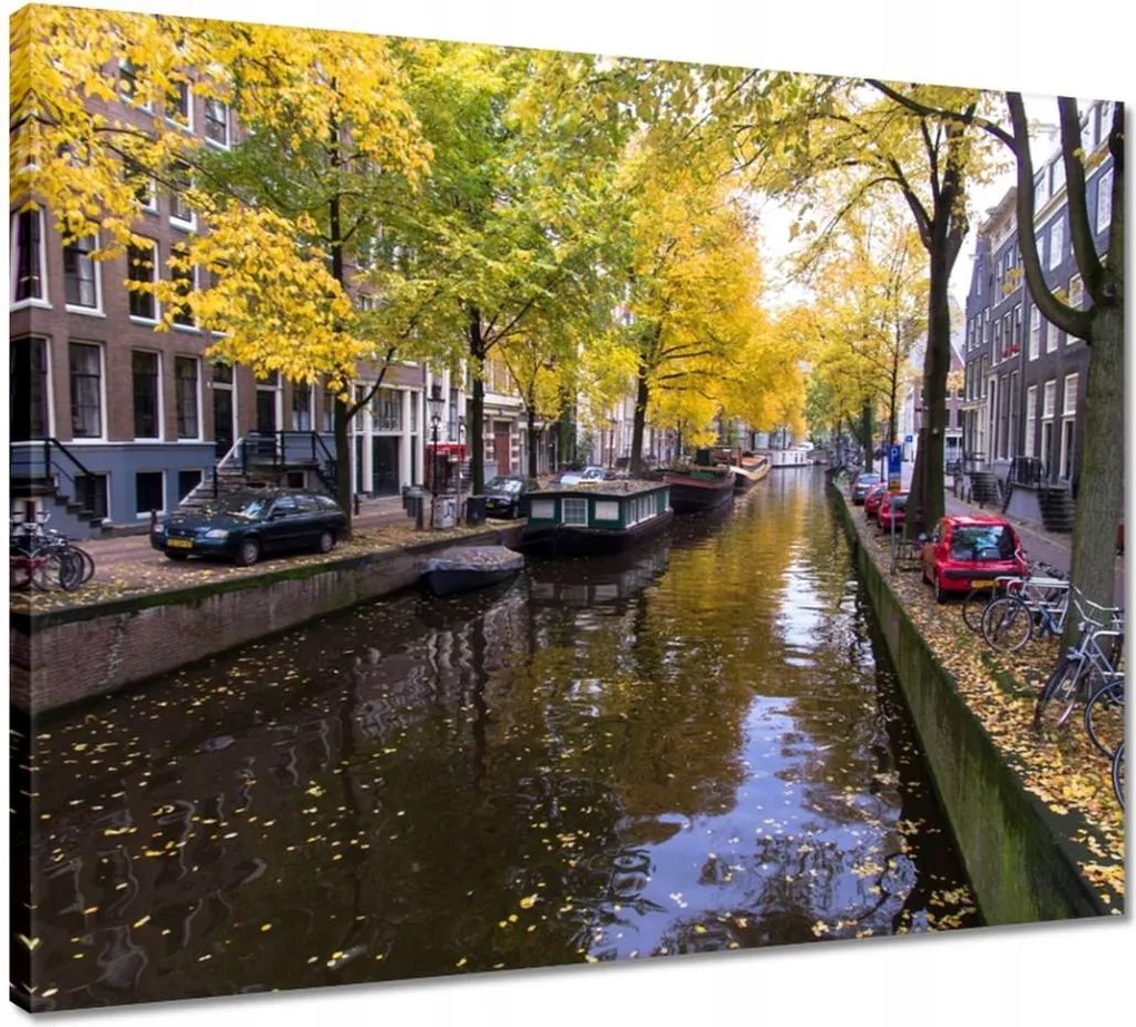 Vászonkép 50x40 Holland folyó