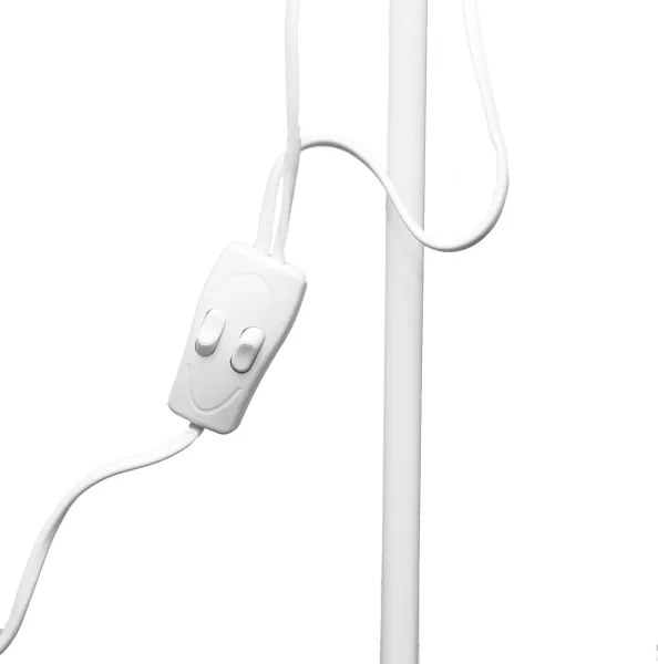 Állólámpa WENDY 1xE27/100W/230V + 1xE14/40W fehér