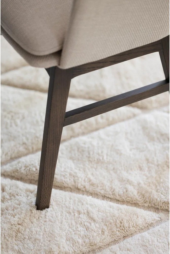 Bézs kárpitozott étkezőfotel szett 2 db-os Windham – Rowico