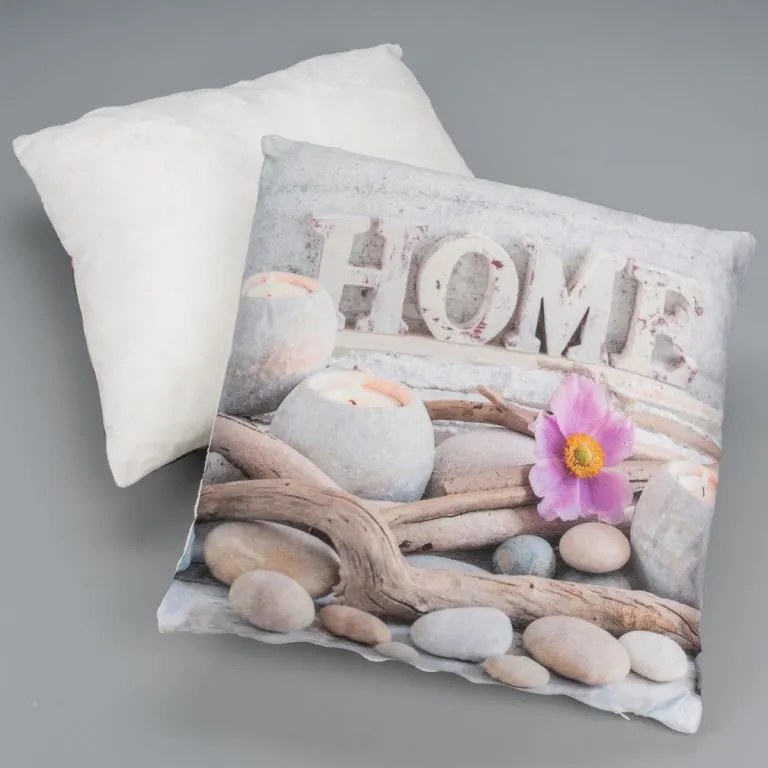 NEXOS Dekoratív párna LED világítással home 38 x 38 cm