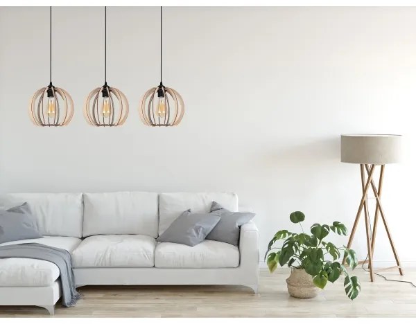 Csillár zsinóron DORO 3xE27/60W/230V