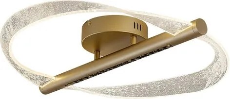 RÁBALUX 71464 OLYSSIA Modern LED Mennyezeti Lámpa Arany IP20
