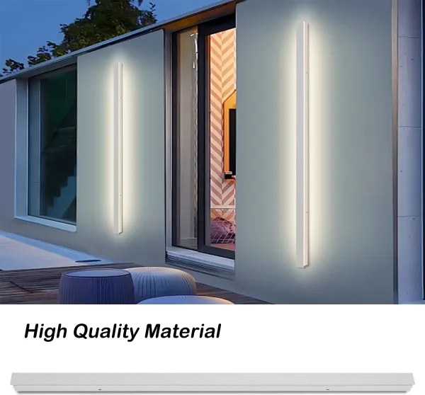 Brilagi - LED kültéri fali lámpatest LINEAR LED/32W/230V 3000K IP65 140 cm fehér CRI 90