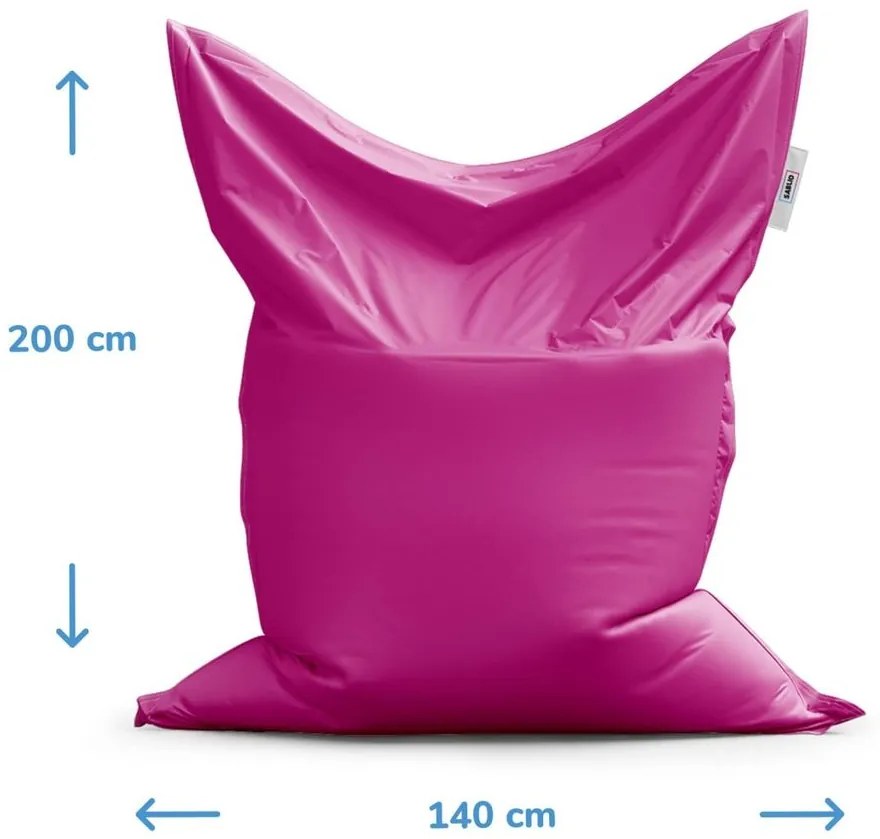 Classic babzsák rózsaszín flamingók, színes