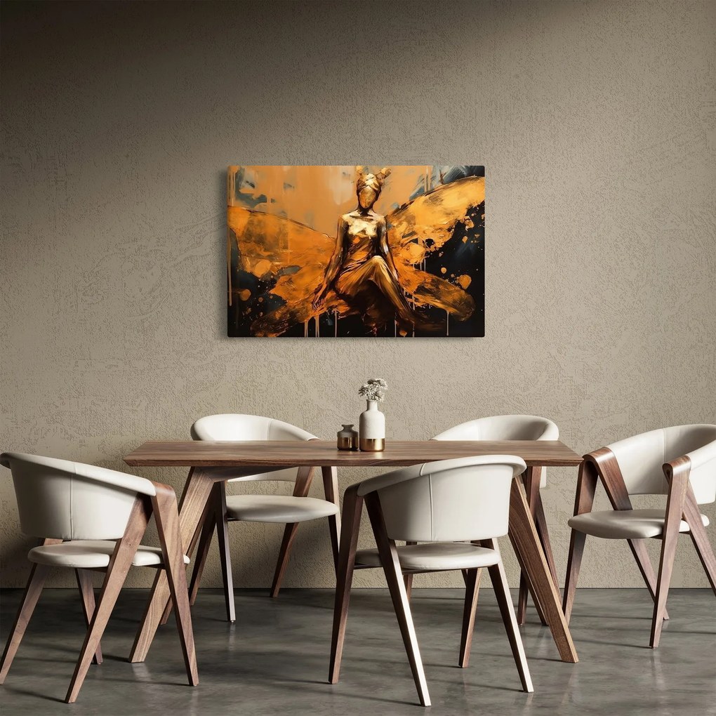 Kép - Egy tündér absztrakciója (90x60 cm)