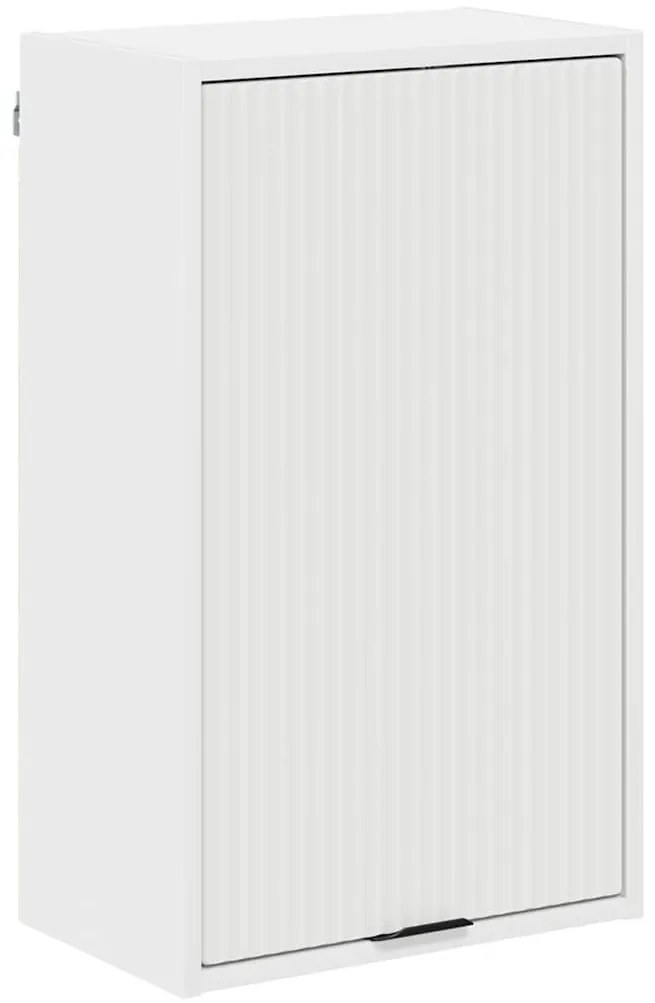 Fürdőszoba bútor szett fiókkal tárolóval Fehér Műanyag fa, fém