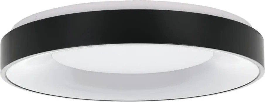 Eglo 55802 - LED dimmelhető mennyezeti lámpatest 4xLED/8,1W/230V átm. 48 cm fekete + távirányító