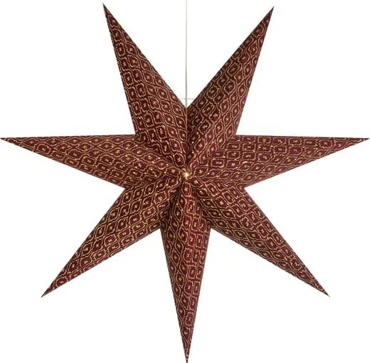 Borvörös függő karácsonyi fénydekoráció Baroque – Markslöjd