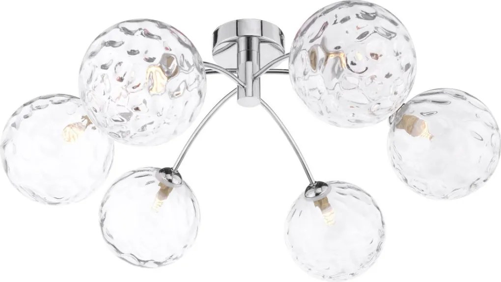 Dar Lighting Izzy IZZ0650-12 Plafonlámpa 6x40w/g9 ip20