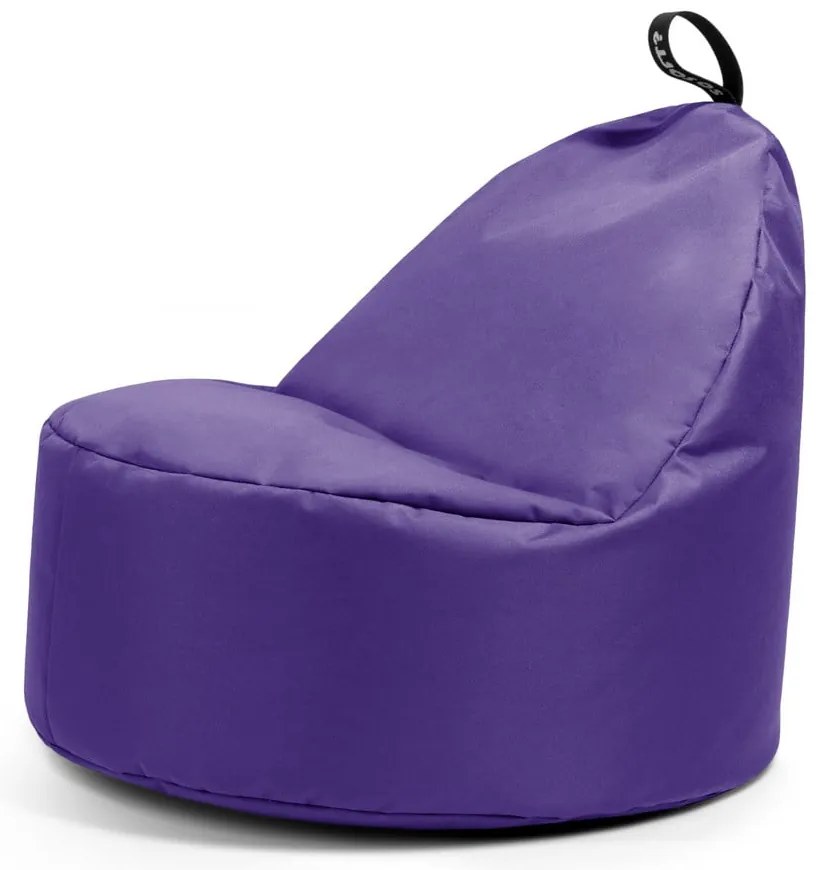 Lila gyerek babzsákfotel Round M – So Soft?